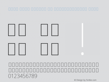 Noto Sans Arabic UI SemiCondensed Thin Version 2.000图片样张