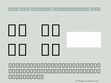 Noto Sans Ethiopic ExtraCondensed Bold Version 2.000图片样张