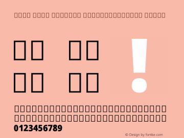 Noto Sans Kannada ExtraCondensed Black Version 2.000图片样张