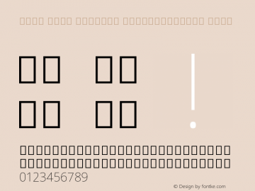 Noto Sans Kannada SemiCondensed Thin Version 2.001图片样张