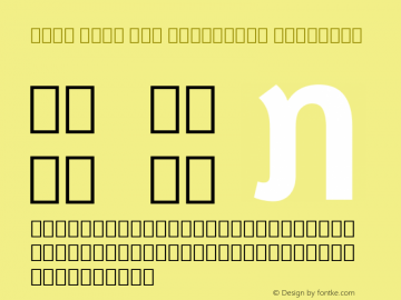 Noto Sans Lao Condensed SemiBold Version 2.000; ttfautohint (v1.8.2)图片样张