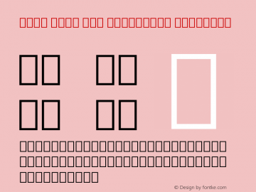 Noto Sans Lao Condensed SemiBold Version 2.000图片样张