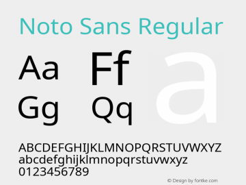 Noto Sans Regular Version 2.006; ttfautohint (v1.8.4) -l 8 -r 50 -G 200 -x 14 -D latn -f none -a qsq -X 