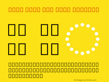 Noto Sans Tai Viet Regular Version 2.000图片样张