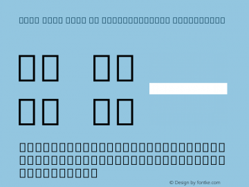 Noto Sans Thai UI SemiCondensed ExtraLight Version 2.000图片样张