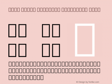 Noto Serif Armenian Condensed Thin Version 2.040图片样张