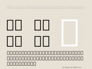 Noto Serif Armenian SemiCondensed ExtraLight Version 2.005; ttfautohint (v1.8.4) -l 8 -r 50 -G 200 -x 14 -D armn -f none -a qsq -X 