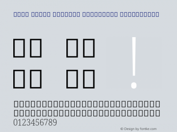 Noto Serif Bengali Condensed ExtraLight Version 2.001; ttfautohint (v1.8.4) -l 8 -r 50 -G 200 -x 14 -D beng -f none -a qsq -X 