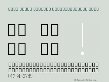 Noto Serif Bengali ExtraCondensed Thin Version 2.001; ttfautohint (v1.8.4) -l 8 -r 50 -G 200 -x 14 -D beng -f none -a qsq -X 