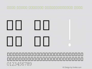 Noto Serif Bengali SemiCondensed Thin Version 2.001图片样张