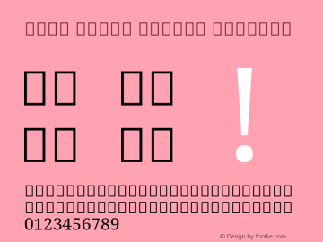 Noto Serif Khojki Regular Version 2.001; ttfautohint (v1.8.4) -l 8 -r 50 -G 200 -x 14 -D latn -f none -a qsq -X 