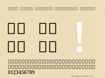 Noto Serif Sinhala Condensed Medium Version 2.001; ttfautohint (v1.8.2)图片样张