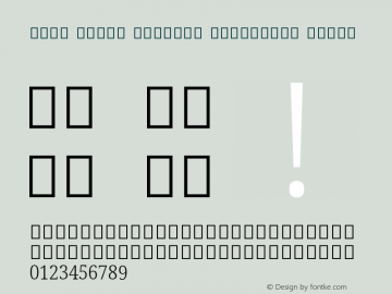 Noto Serif Sinhala Condensed Light Version 2.002图片样张