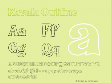 Kavala-Outline 图片样张