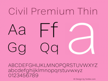 Civil Premium Thin Version 1.000;FEAKit 1.0图片样张