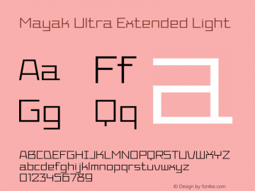 Mayak-UltraExtendedLight Version 1.001图片样张