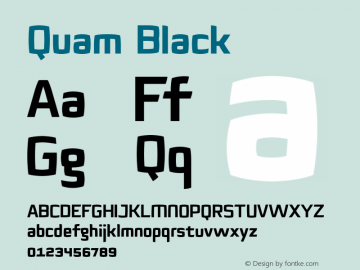 Quam-Black 1.000图片样张
