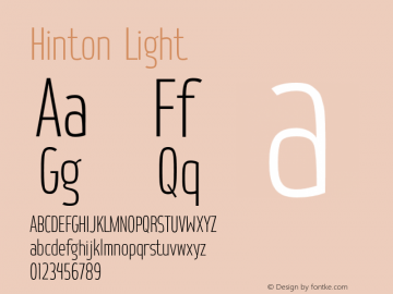 Hinton-Light Version 2.3 | wf jerry图片样张