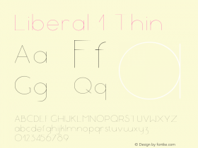 Liberal1-Thin Version 1.000图片样张