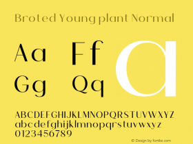 Broted Young plant Normal Version 1.000图片样张