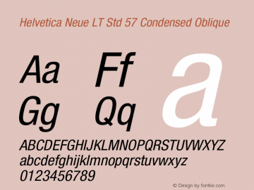 HelveticaNeueLTStd-CnO Version 2.101;PS 005.000;hotconv 1.0.67;makeotf.lib2.5.33168图片样张