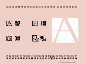 TornielloInitials Regular 1.0 2004-06-17图片样张