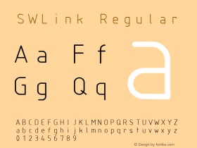 SWLink Regular Macromedia Fontographer 4.1 09/13/01图片样张