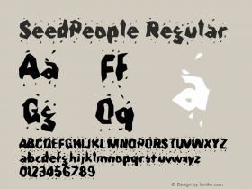 SeedPeople Regular Rev. 003.000图片样张