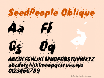 SeedPeople Oblique Rev. 003.000图片样张