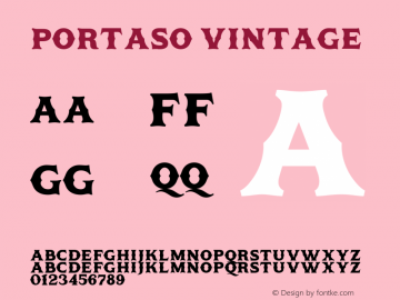 Portaso Vintage Version 1.000图片样张