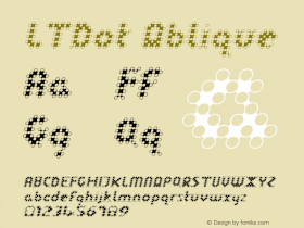 LinotypeDot Oblique 31.08.1997图片样张