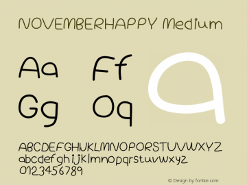 NOVEMBERHAPPY Version 001.000图片样张