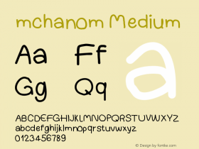 mchanom Version 001.000图片样张