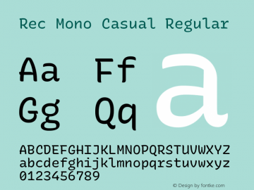 Rec Mono Casual Version 1.082图片样张