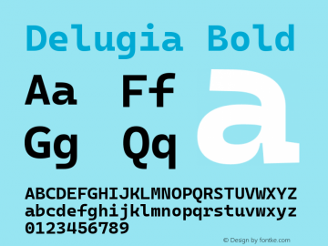 Delugia Bold v2110.31图片样张