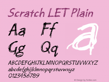 Scratch LET Plain 1.0图片样张