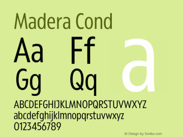 Madera Cond Version 2.01图片样张