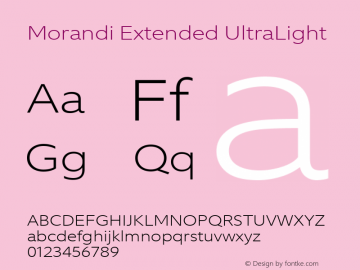 Morandi Ext UltraLight Version 1.22, build 12, s3图片样张