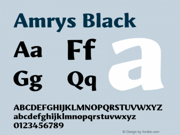 Amrys Black Version 1.10图片样张