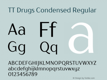 TT Drugs Condensed Regular Version 1.010图片样张