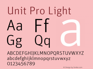 Unit Pro Light Version 7.600, build 1027, FoPs, FL 5.04图片样张