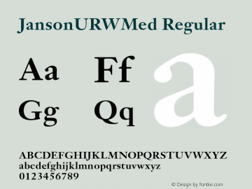 JansonURWMed Version 1.00图片样张