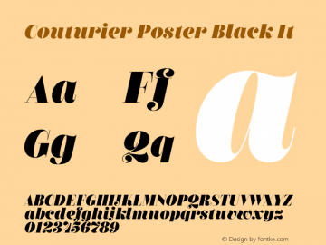 CouturierPoster-BlackIt Version 1.000 | wf-rip DC20190225图片样张