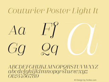 CouturierPoster-LightIt Version 1.000 | wf-rip DC20190225图片样张