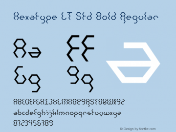 HexatypeLTStd-Bold Version 1.200;PS 001.002;hotconv 1.0.38图片样张