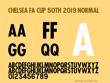 Chelsea FA Cup 50th 2019 Normal Version 1.00 2020图片样张