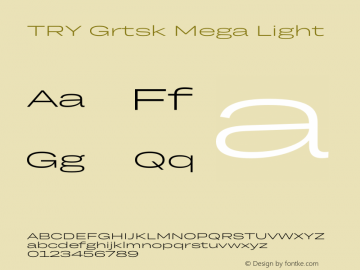 TRY Grtsk Mega Light Version 1.000图片样张