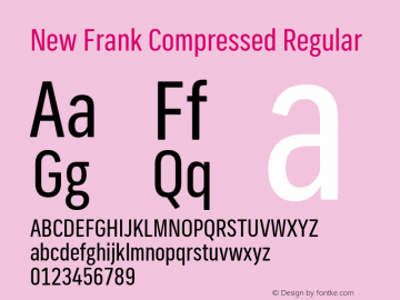 New Frank Compressed Regular Version 2.101图片样张