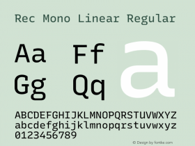Rec Mono Linear Version 1.084图片样张