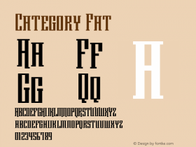 Category Fat Version 1.00图片样张